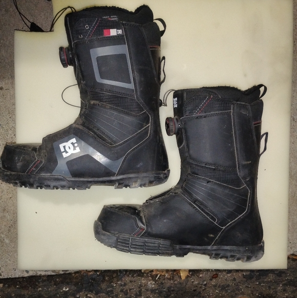 🏂 DC Scout 2015 BOA Snowboard Boots All-Mtn. UNILITE 6/10 SALE OBO FREERIDE MEN - Picture 5 of 15